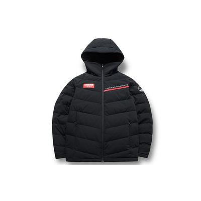 Integrated Training Series Logo Print Hooded Down Jacket Men Outerwear Black 152147951-3
