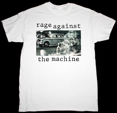 RAGE AGAINST THE MACHINE RATM 1992 Бавовняна Біла Унісекс Повнорозмірна Футболка