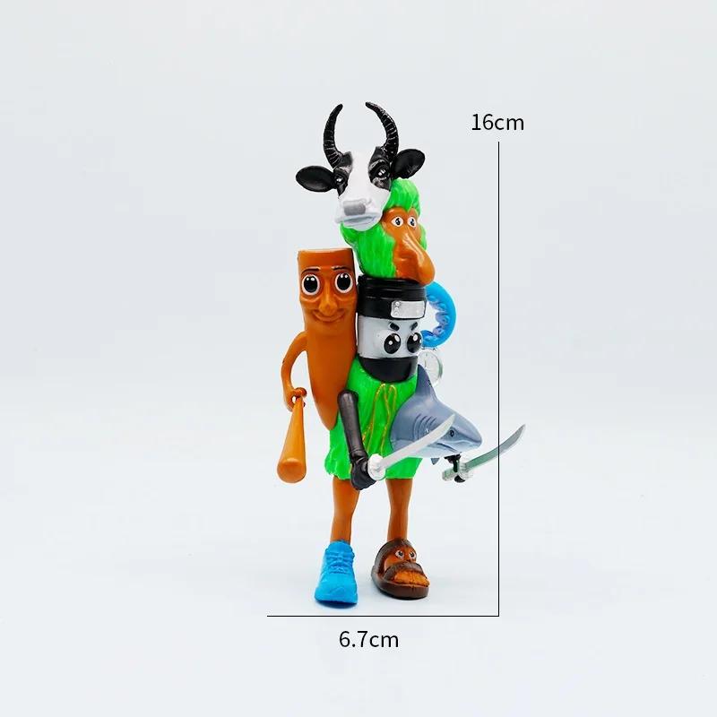 Włoska Figurka Modelowa Tung Tung Tung Sahur Tralalero Tralala Potwór Brainrot Edycja Fusion Figurka Akcji Anime Ozdoba Zabawki