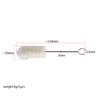 Mouthpiece Cleaning Brush with Metal Handle for Saxophone Sax Clarinet Wind Instrument