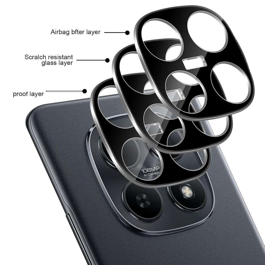 3PCS Real Tempered Glass LENS Camera Protector Film for Xiaomi POCO M8 Pro 5G Redmi Note 15 PRO 4G 5G Note 15 4G 5G Note 15 Pro+ 5G POCO M8 5G