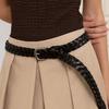 BT8060 Webbing Calfskin Belt 30mm