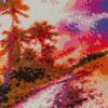 TG64203-1 DIAMOND EMBROIDERY Diamond Painting Diamond Mosaic TREE 5D Kit