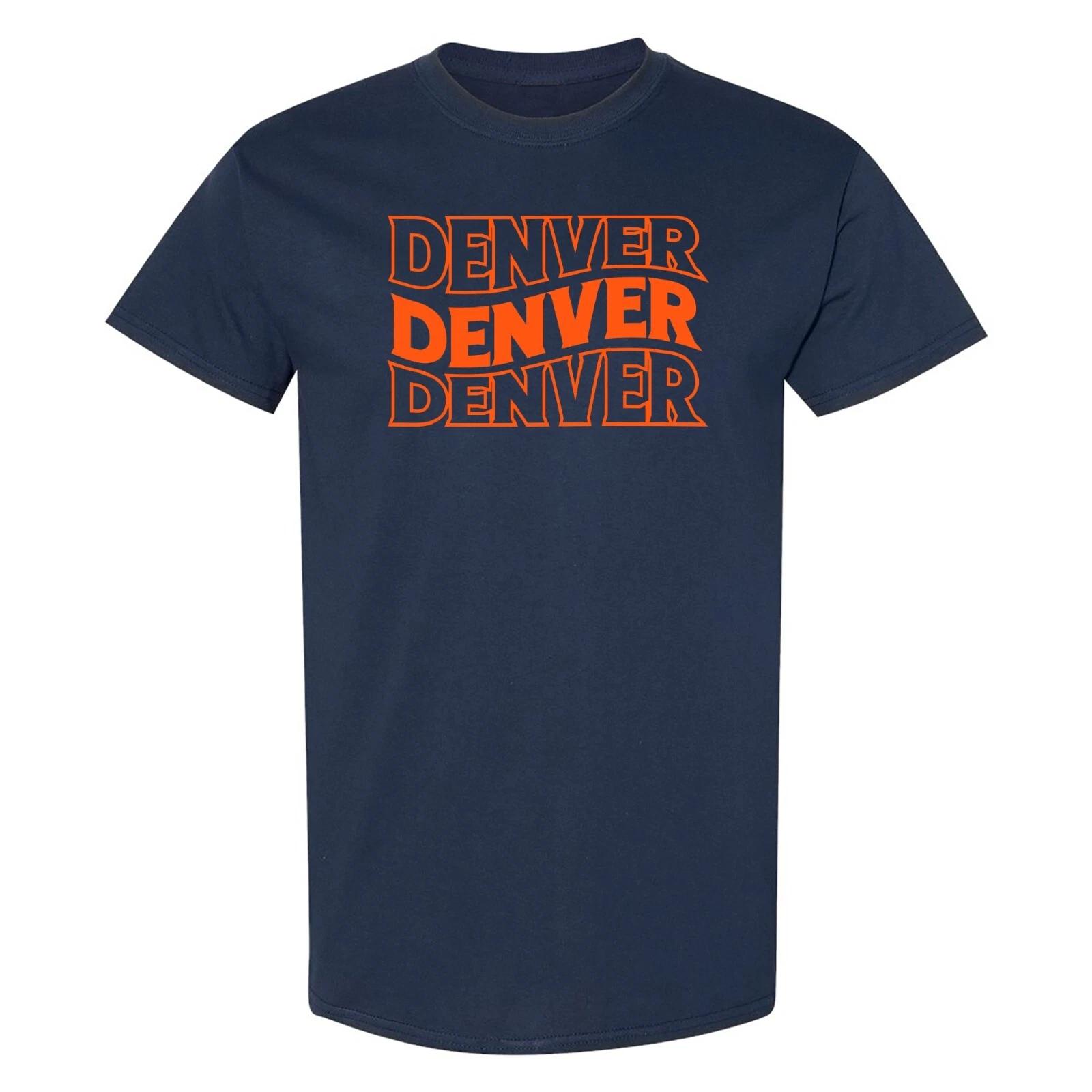 

Denver Wave - Sport Football Short Sleeve T Shirt - Navy XL