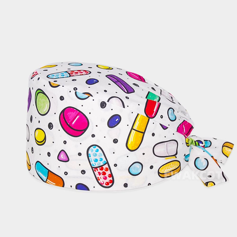 Neue Peeling-Mütze für Damen und Herren, Baumwolle, verstellbar, für Zahnarzt, Labor, Krankenhaus, Klinik, Klinik, Schönheitssalon, Spa, Tierhandlung, Tierarzt, Arbeitskappen