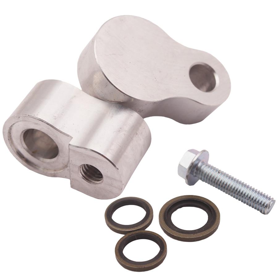 Aluminum Billet A/C Block Off Kit For Rear Air In for 2000-13 Chevy Suburban GMC