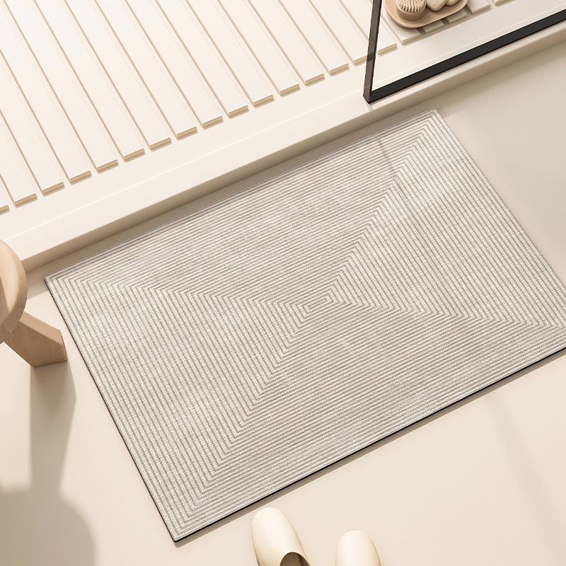 Wabi-Sabi Diatom Mud Bathroom Mats: Absorbent, Quick-Drying, Non-Slip, Dirt & Wear-Resistant.