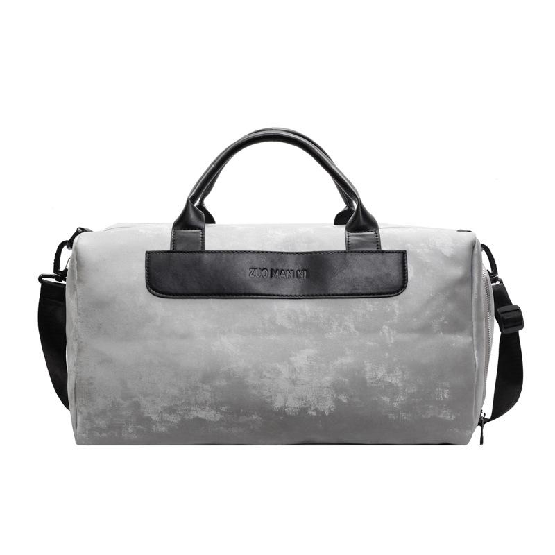 

New Short-distance Travel Bag Women s Lightweight Large-capacity Portable Hand Luggage Bag Leisure Sports Fashion Fitness Bag серый