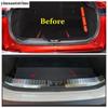 Rear Trunk Door Sill Plate Panel Guard Anti Scratching Protection Cover Trim Stainless Accessories For Mazda CX-30  - 2025
