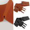 Triple Buckles Wide Waist Belt With Detachable Pouch For Women Girl Costume Accessories Corset Belt for Daily Formal