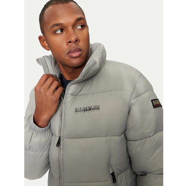 Зимняя куртка Napapijri A-Suomi NP0A4GJF Серая стандартного кроя
