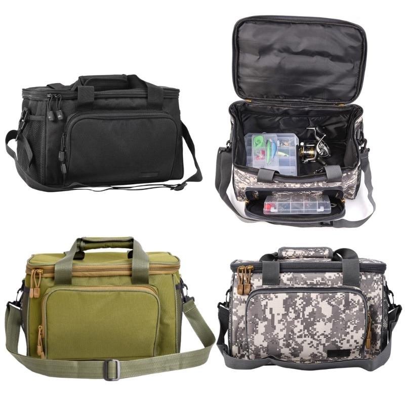 Multifunctionele Vistackle Lure Tas Schoudertas Tackle Tas Grote Capaciteit