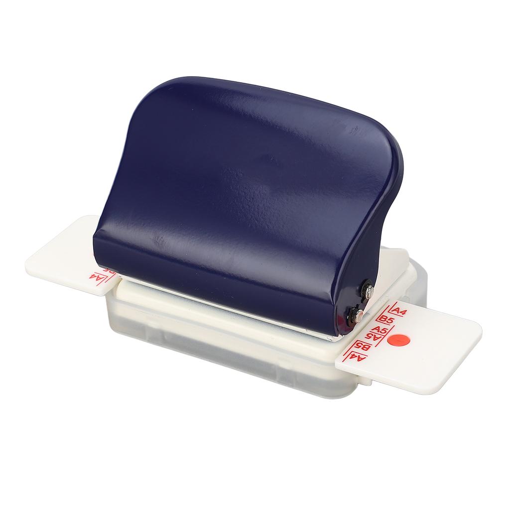 6 Hole Puncher for Loose Leaf Paper Handheld Metal   A5 B5 Notebook Scrapbook 26 30 20 Holes