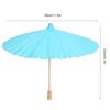White Blank Paper Umbrella Colorful Oil Paper Umbrella for Kids DIY Painting Craft