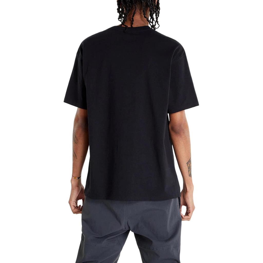 Nike Alphabet Print Casual Short-Sleeve Crew Neck T-Shirt Men Tops Black DQ4952-010