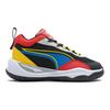 Puma Playmaker AC PS Comfortable Sports Durable Breathable Low Top Casual Shoes Kids Sneaker Black Blue 387354-07