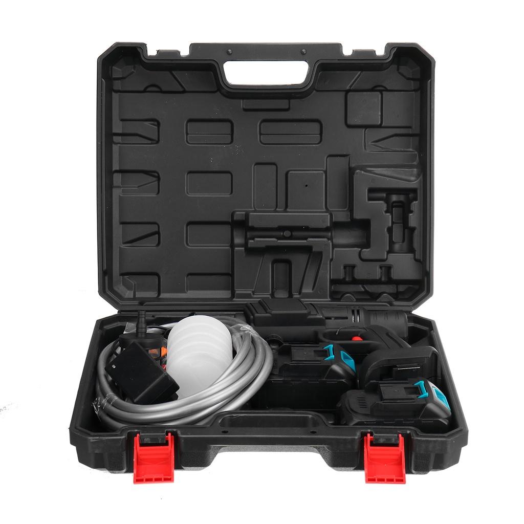 30Bar Cordless Electric High Pressure Washer 15000mAh Rechargeable Auto Car Washing Spray Gun Water Gun for 18V Battery