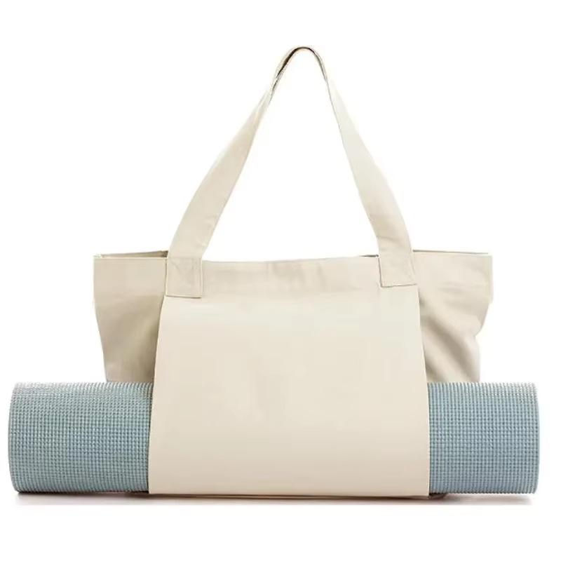 Portable Canvas Yoga Mat Shoulder Bag – Outdoor Yoga Accessories Storage хаки