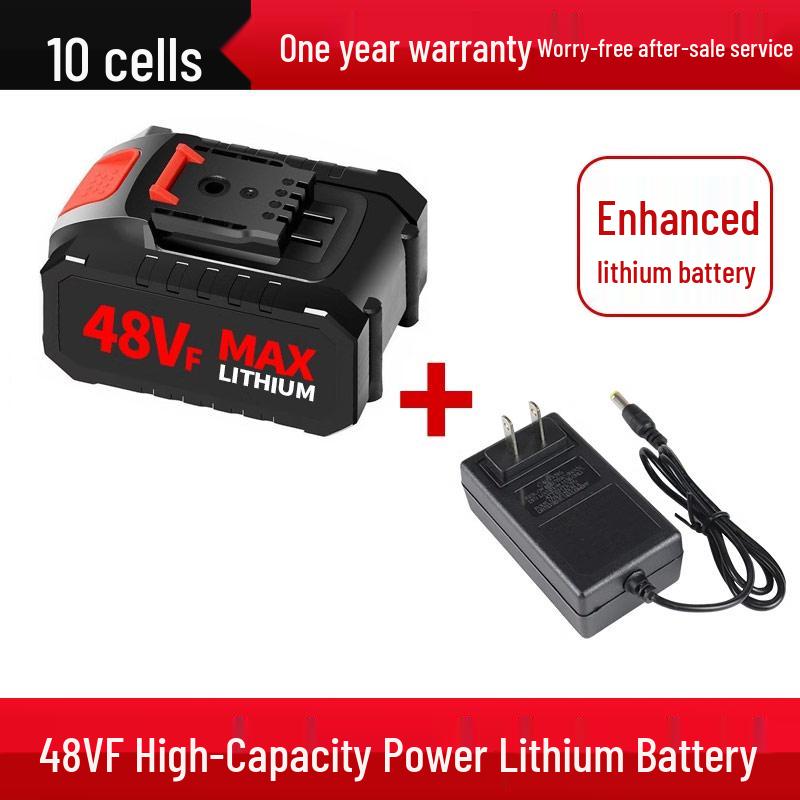 Universal Cordless Drill with Large Capacity Lithium Battery - 21V/36VF/48VF/98VF Electric Screwdriver