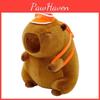 Basketball Capybara Backpack Plush Toy Cozy Kids Companion Stuffed Animal Gift