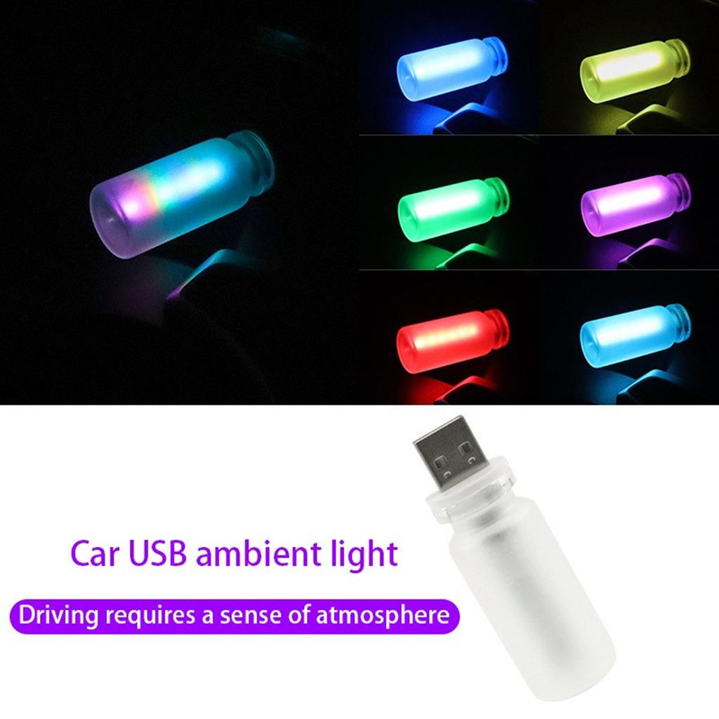 LED Frosted Glass Design Touch Control Ambience Light USB Power For Automotive and Indoor Decor Lighting Solution