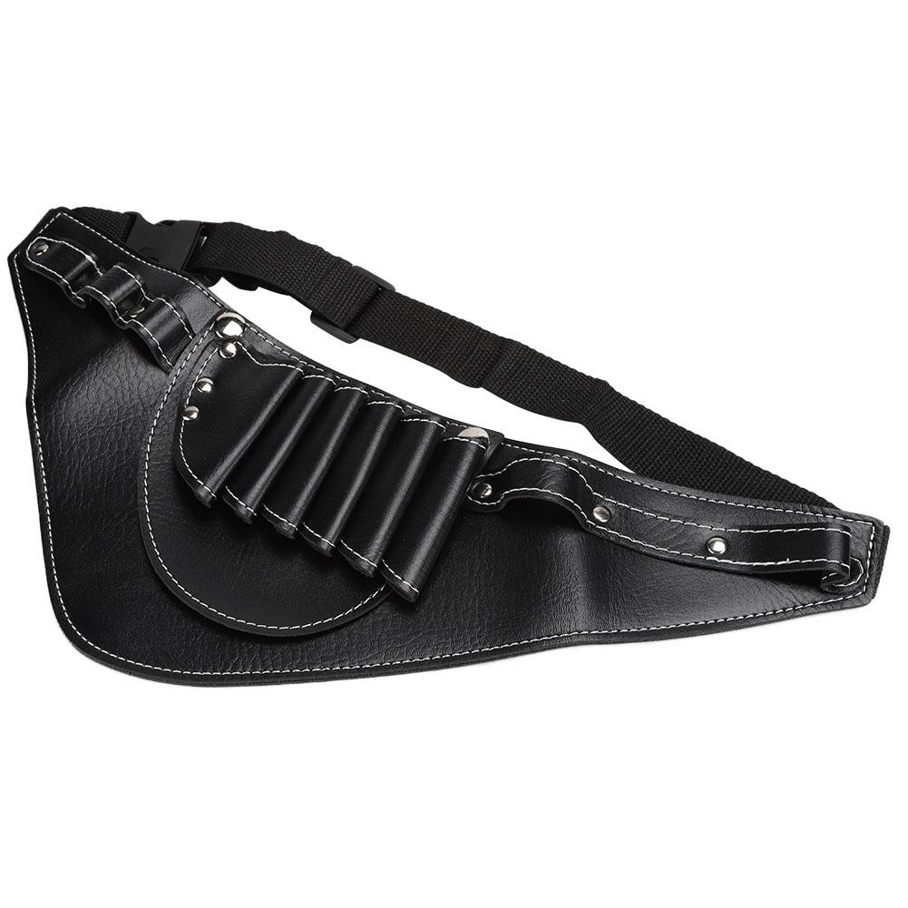 

Салон парикмахерская портативная сумка для ножниц парикмахерские ножницы поясная сумка парикмахерский инструмент черный чёрный