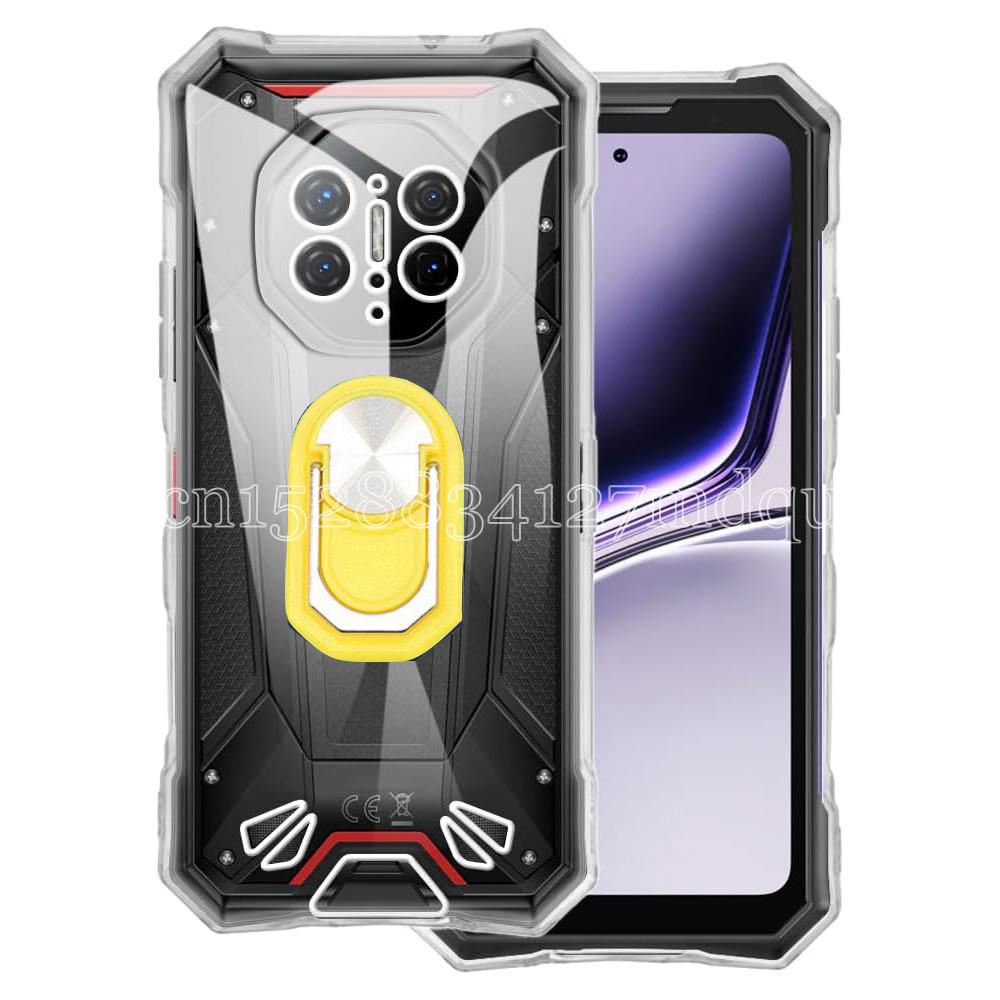 Ring Holder Case For DOOGEE S300 Pro Shockproof Soft TPU Kickstand Cover on For DOOGEE S300 Plus 2026