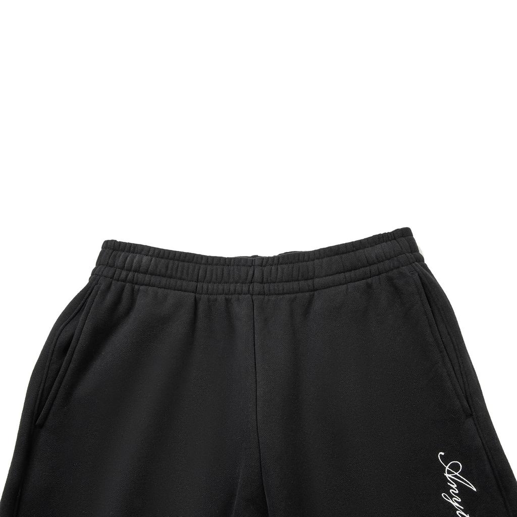 Li Ning Sports Trend Series Embroidered Logo Knitted Sports Pants Women pants AKLW178-3