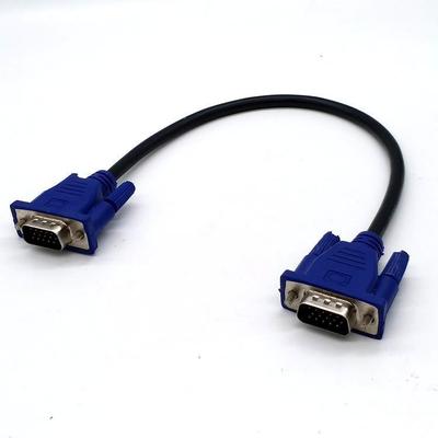 VGA 3+5 High-Definition Cable, 0.3m/0.5m, 15-Pin for Computer Monitor and Projector