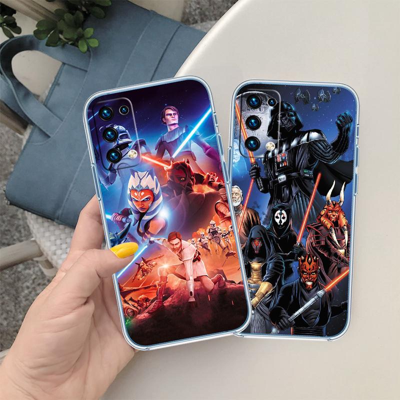 Star Wars Series Transparent Phone Case for Motorola Moto G40 G04 G05 One Ace Action  Fusion + Plus Hyper Macro Vision Zoom