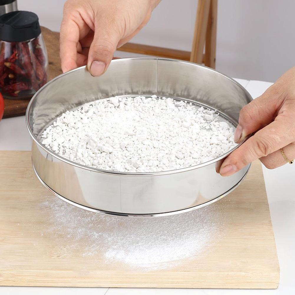 Cooking Flour Sifter Dining Instrument Kitchen Mesh