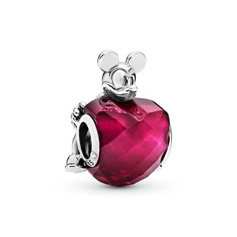 Danturn 925 Silber Charms Verhedderter Mickey Minnie Mulan Anhänger für Frauen Schmuckherstellung Armbänder Halskette