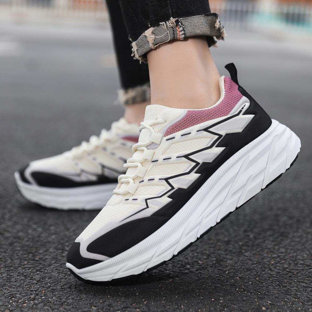 New Men's Spring and Autumn Shoes Casual Trendy Men's Shoes Internet Celebrity Height Increasing Air Cushion Running Men's Shoes