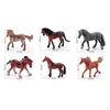 6 Pieces Horse Figure Models, Miniature Collection Party Favors Farm Animals Figures for