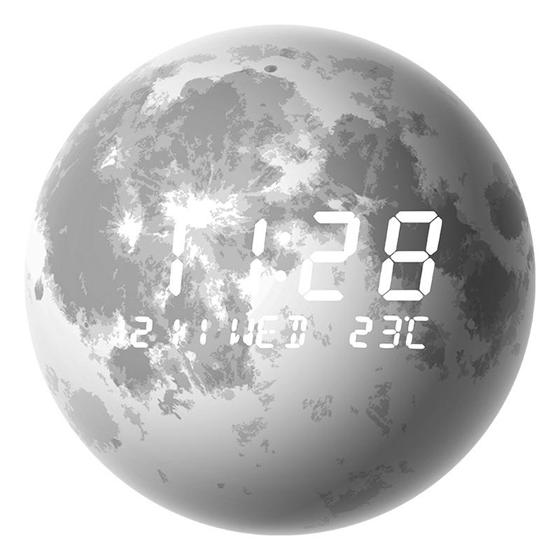 LED Wall Clock Creative Clock Living Room Home Bedroom Silent Clock Nordic Style Fashion Wall Clock