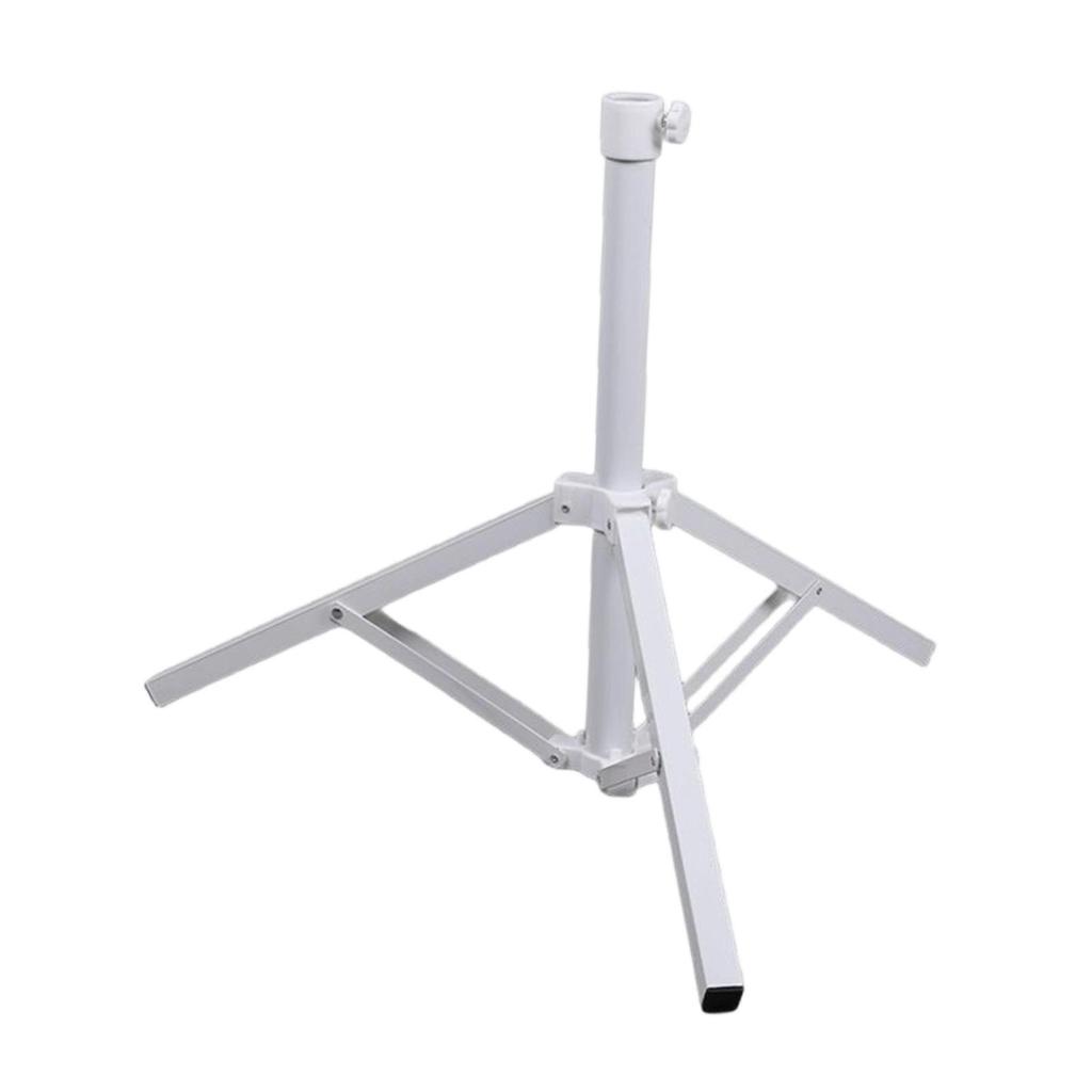 Beach Umbrella Stand Base Multipurpose Heavy Duty Support White Umbrella Base Holder for Garden Beach Outside Summer Beach Yard