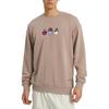 adidas Sweatshirts Unisex Brown Crew Neck Moderate Regular IB2775
