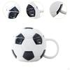 Ceramic Coffee Mug Baseball Birthday Gifts Funny Soccer Espresso Cup for Bakery Home Living