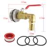 200L For Oil Drum Replacement Parts Stainless Steel Outlet Tap Offering Leak Proof Valve for Controlled Dispensing of Liquids