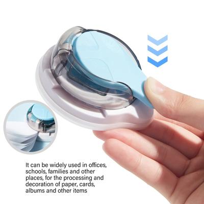 3 In 1 Corner Rounder Punch R4/R7/R10 Cutter Tool for Paper Card and Photo Trimming and Shaping Office Craft Use