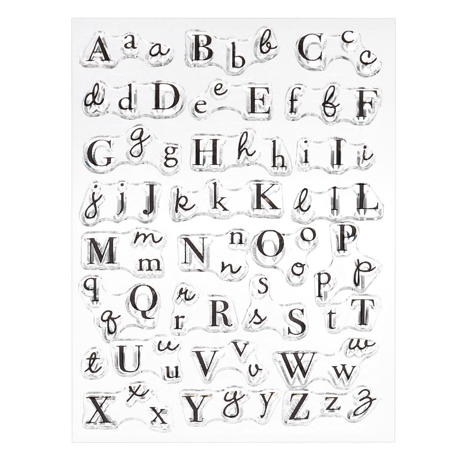 

PATIKIL Прозрачный силиконовый 1 Прописные и строчные прозрачные штампы для открыток DIY альбомов Прозрачный штамп, Штука, T1661, Буквы, Изготовление, Декорирование, Скрапбукинг,