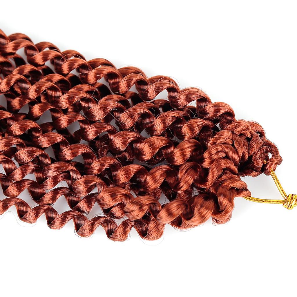 Estensioni per Capelli Crochet Passion Twist Sintetiche Spring Twist Treccia Capelli Stile Afro Riccio Nero Boemo per Donne
