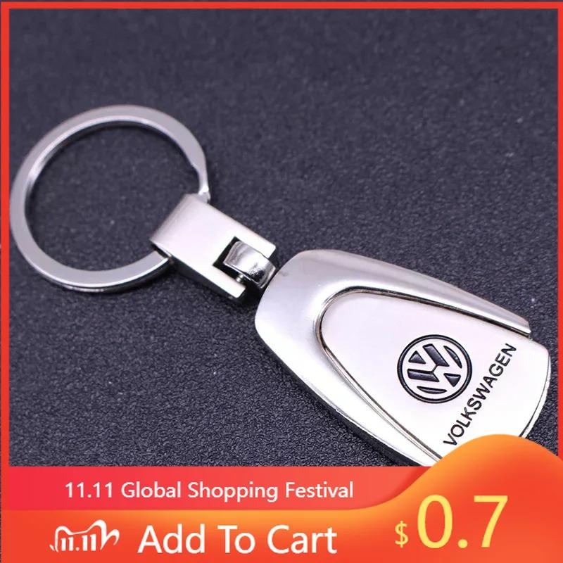 For VW 2025 Hot Metal Car Logo Keychain for Volkswagen Golf 7 Passat MK7 MK6 Jetta Touareg Tiguan Polo Lavida Sagitar Beetle Key