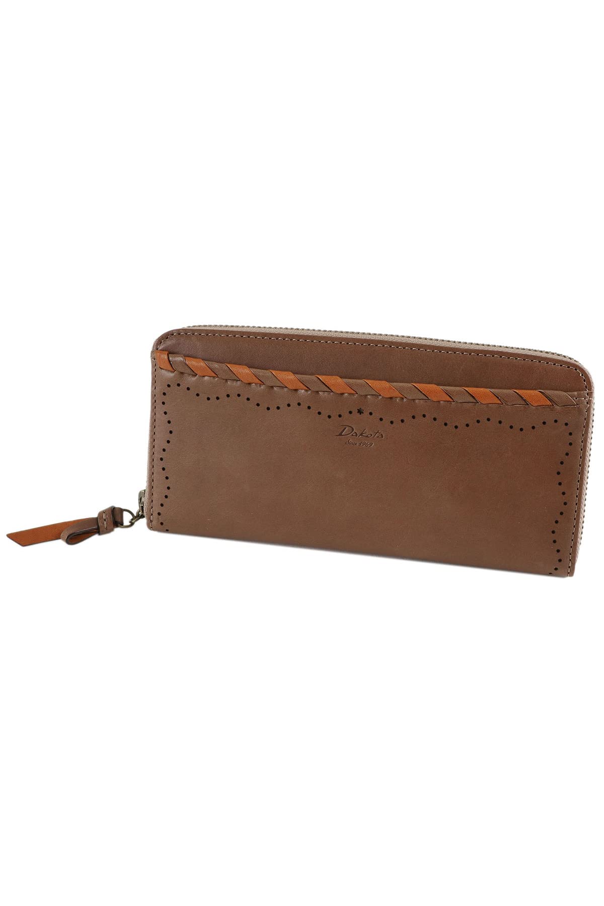 

Long Wallet Round Zipper Oak [Dakota] Women s DA-30903-43