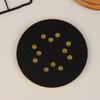 5 Inch 8 Holes Grinder Sandpaper Tray For Disc Grinder Backing Pad Hook And Loop 125Mm Pneumatic Polishing Machine