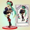 Hatsune Miku Desktop Cute Action Figure 11cm Neko T-Shirt Ver. Anime Figurine Kawaii Girl Model Toy Gift