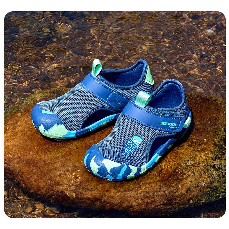 Babudou 2025 Kids' Breathable Mesh Water & Beach Sandals