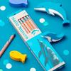 Tombow Pencil Writing 2B (Dolphin Design) Hello Nature Hand Dolphin 1 Dozen KB-KHNDL2-2B