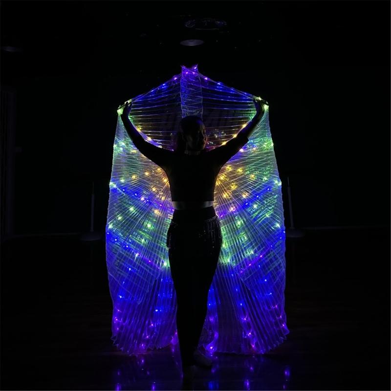 Illuminated Led Fairys Wing for Kids and Adults Glowing Butterfly Wing for Enchanting Parties and Event Angel Wing
