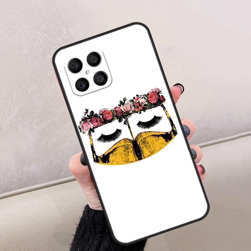 Muslim Islamic Arabic Hijab Girl For Honor Magic 8 6 7 Pro Case For Honor 400 Lite 200 50 70 90 X8c X8b X9a X9b X9c X9d Win RT